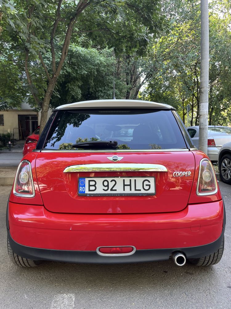 Mini Cooper S  Rosu Iconic 120 CP 108.500 km 1.6 benzina Bucuresti