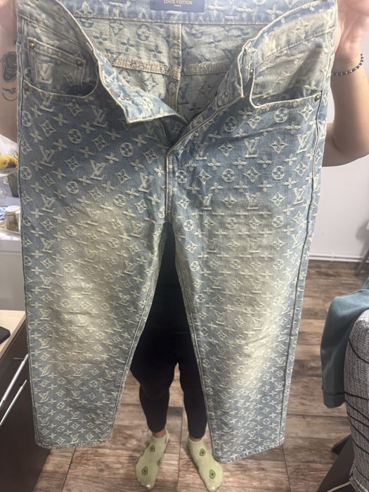 Blugi louis vuitton,calitate excelenta