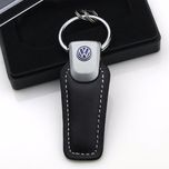 Луксозен Audi VW Шкода кожен ключодържател Volkswagen Skoda Ауди