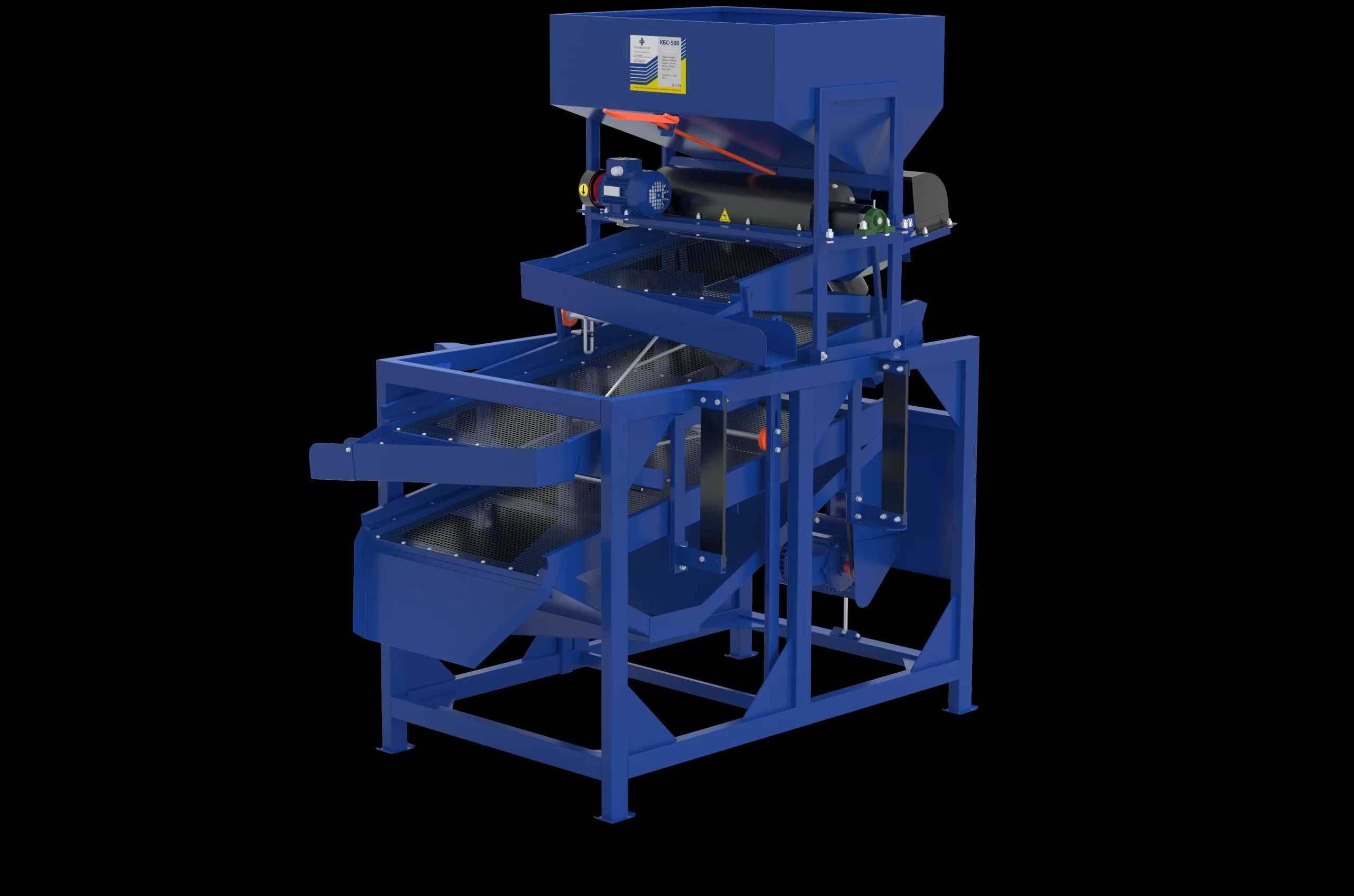 Selector cereale KBS-B cu ventilator Productivitate: 280-600 kg/h NOU