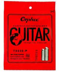 Corzi chitară acustică Orphee 10-47 99% cooper