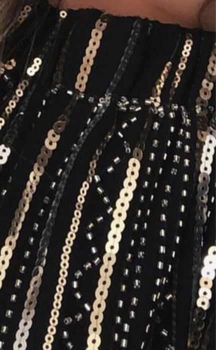 Рокля с пайети