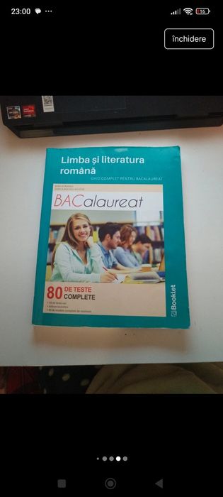 Vând cărți bac română, tot ce se vede!