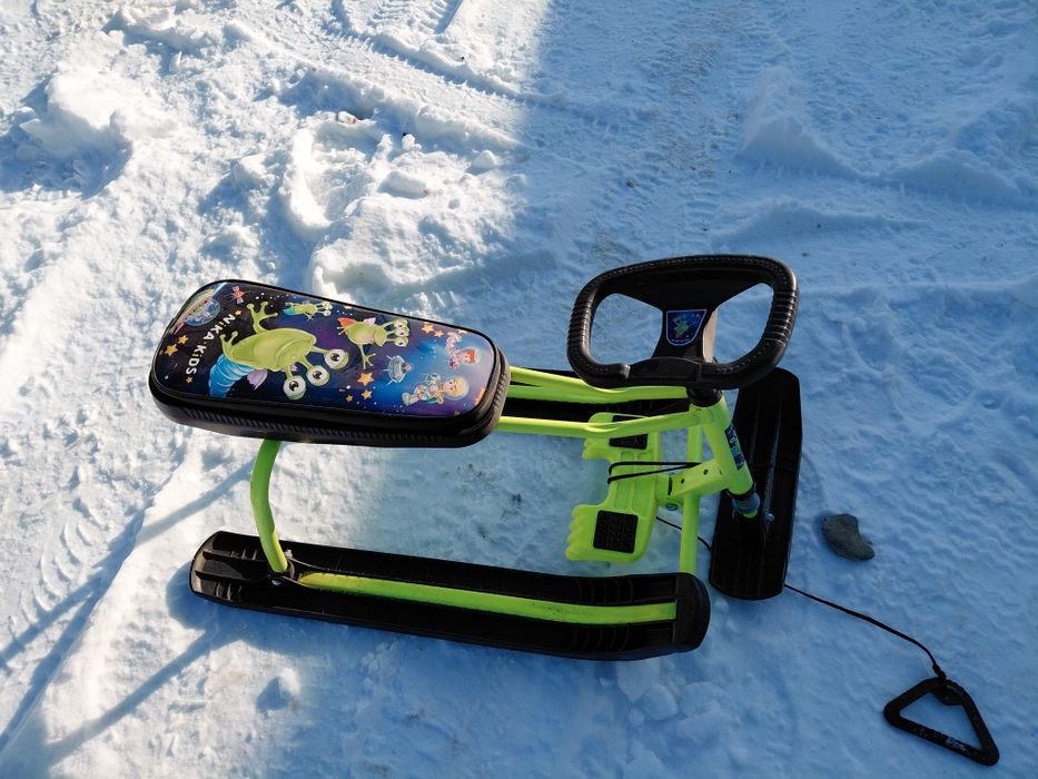 Снегокат Nika Kids ТС1-П2, зеленый