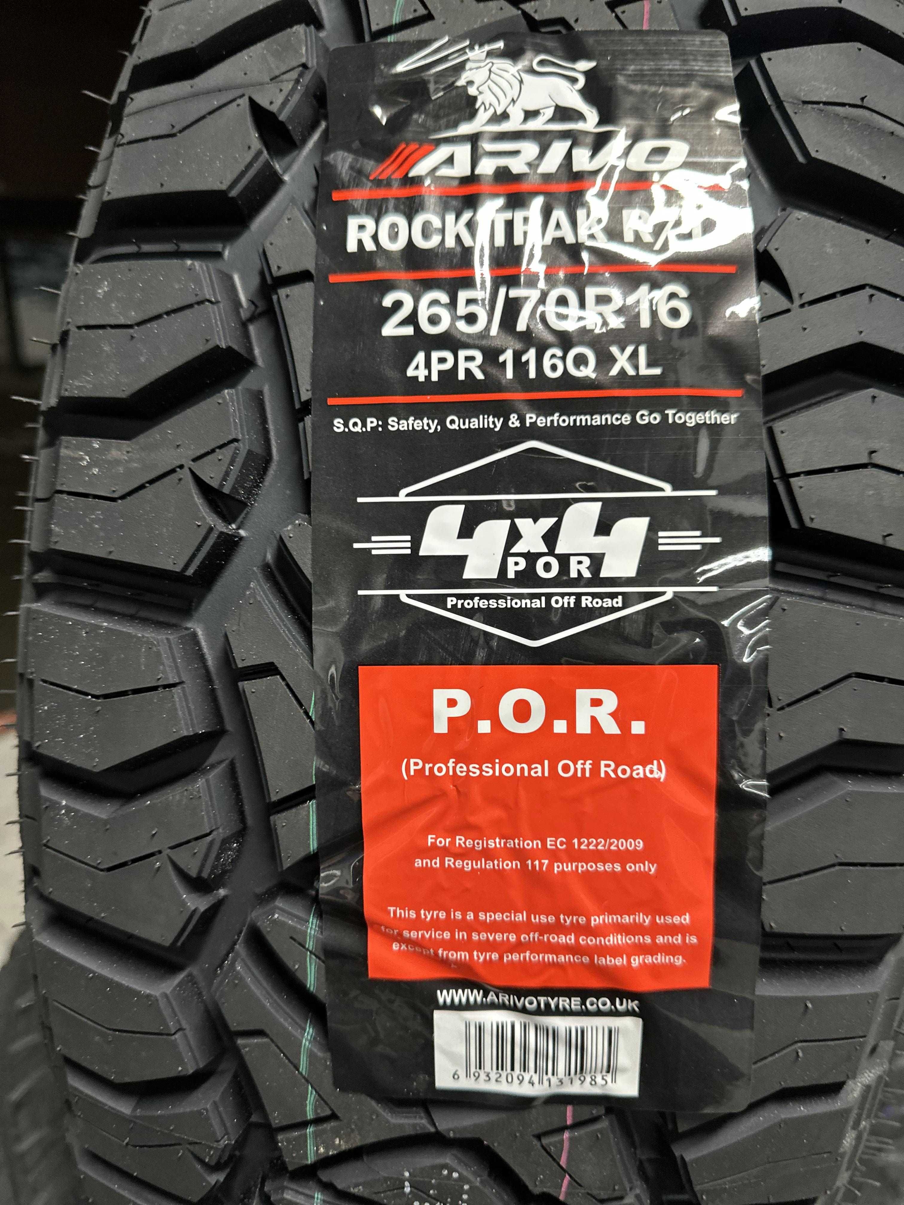 Нови джипови гуми ARIVO ROCK TRAK R/T 265/70R16 116Q НОВ DOT