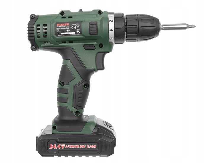 Set masina de gaurit si insurubat + bormasina de impact 24.4V 3ah