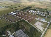 Teren industrial, in parc industrial nou, cu utilitati, acces asfaltat