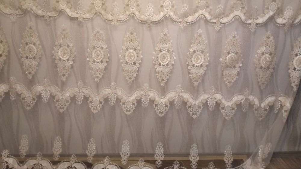 продам тюль+шторы