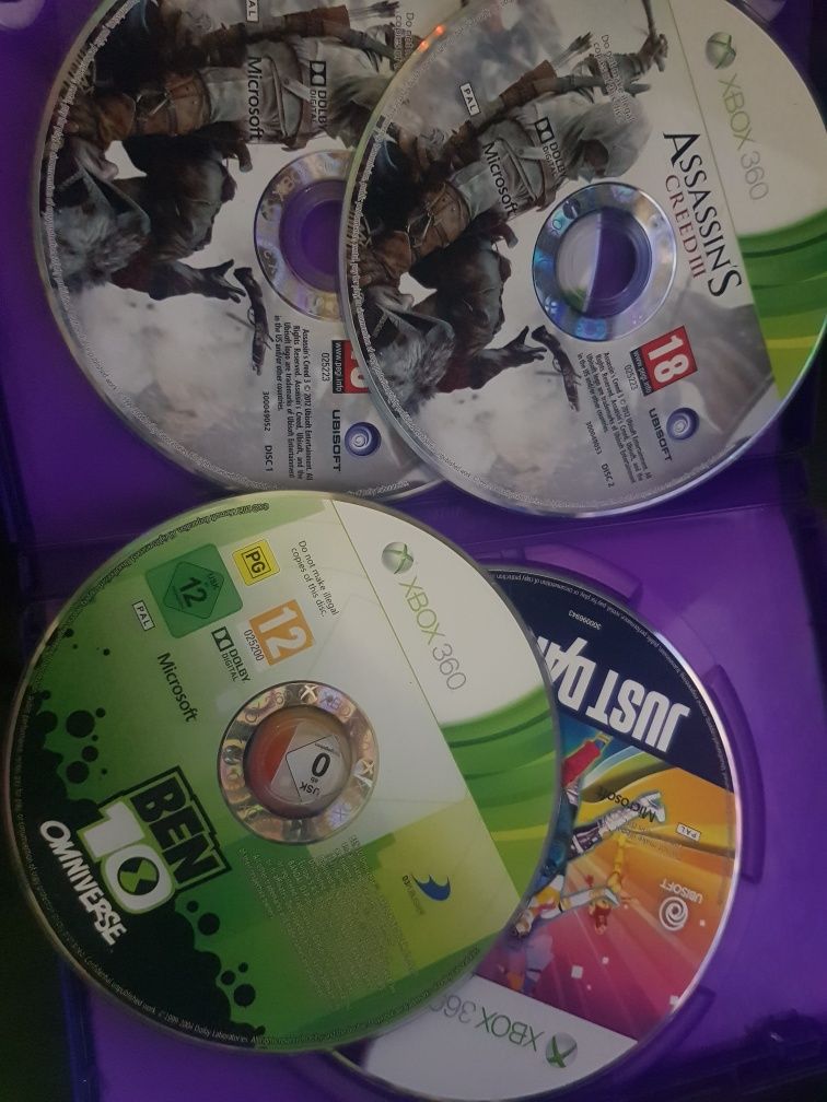 Б/у Xbox 360 приставка + Kinect Adventures!