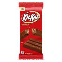 KIT KAT Вафли с молочным шоколадом XL, шоколадные батончики, 4,5 унции