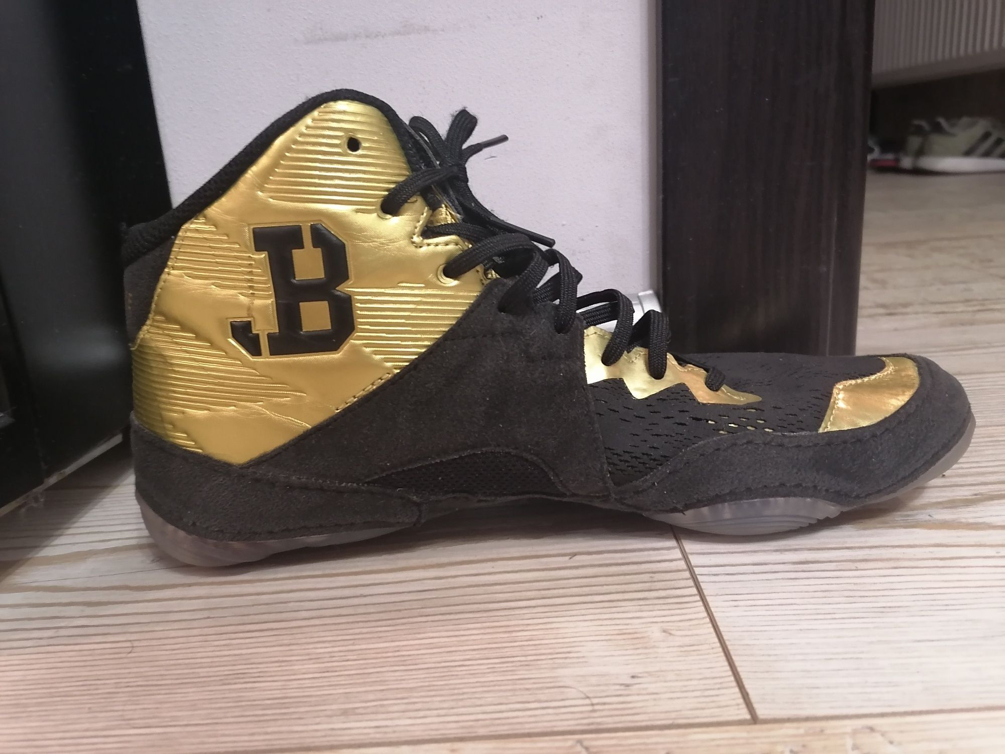 Борцовки ASICS JB Elite IV Rich Gold/Black