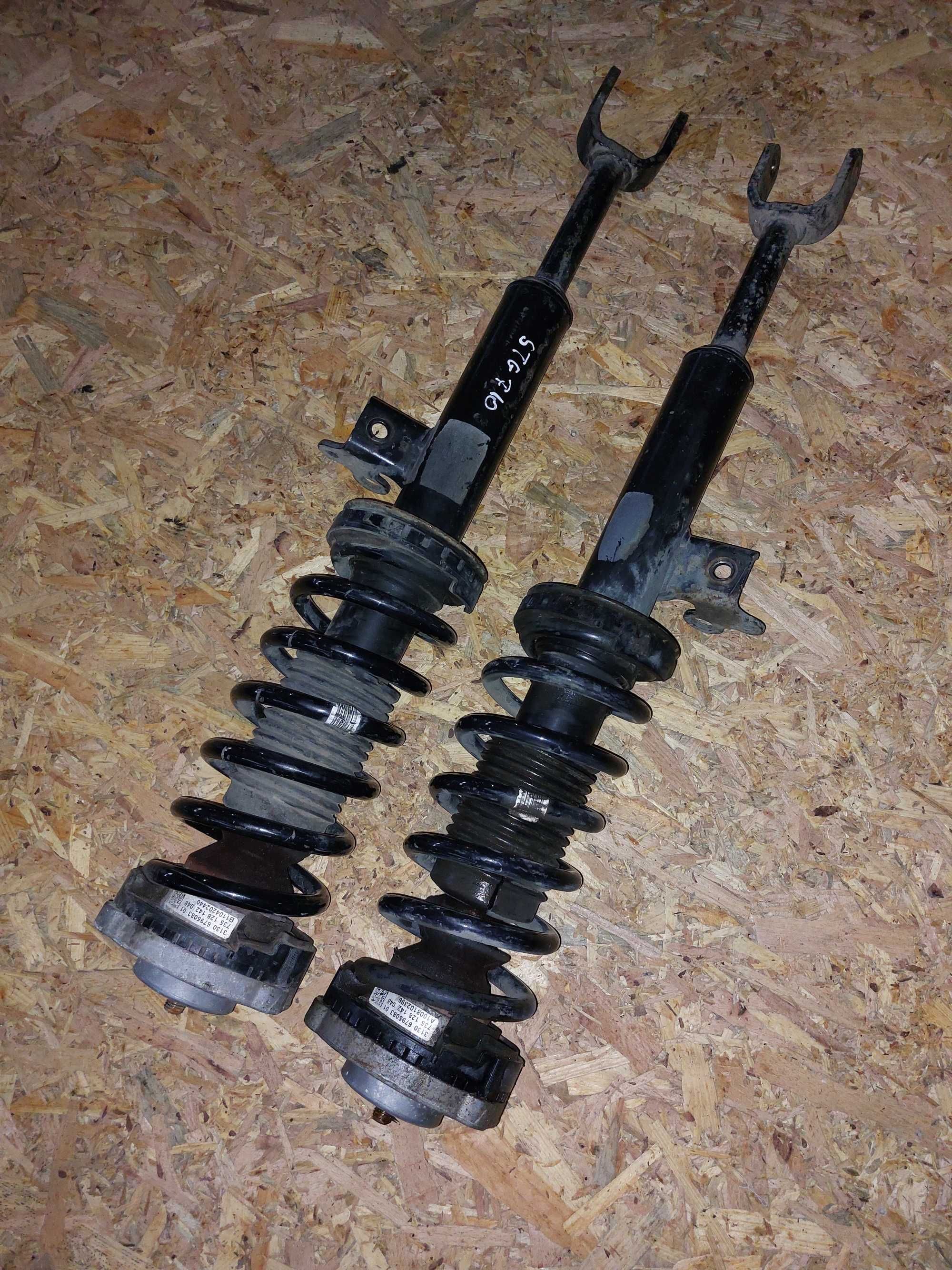 Set amortizoare fata cu arc si flanșă BMW F10 F11 motor N47 520