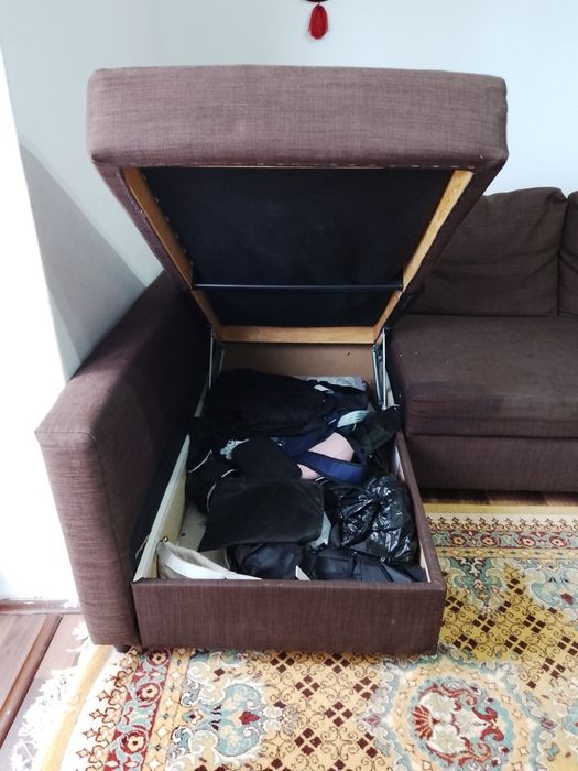 Canapea mare  cu ladă de depozitare