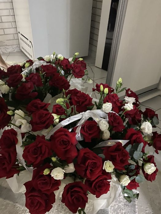 Цветы пышный букет