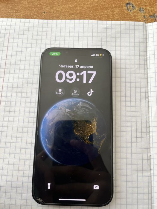 Айфон 13 чёрна синий