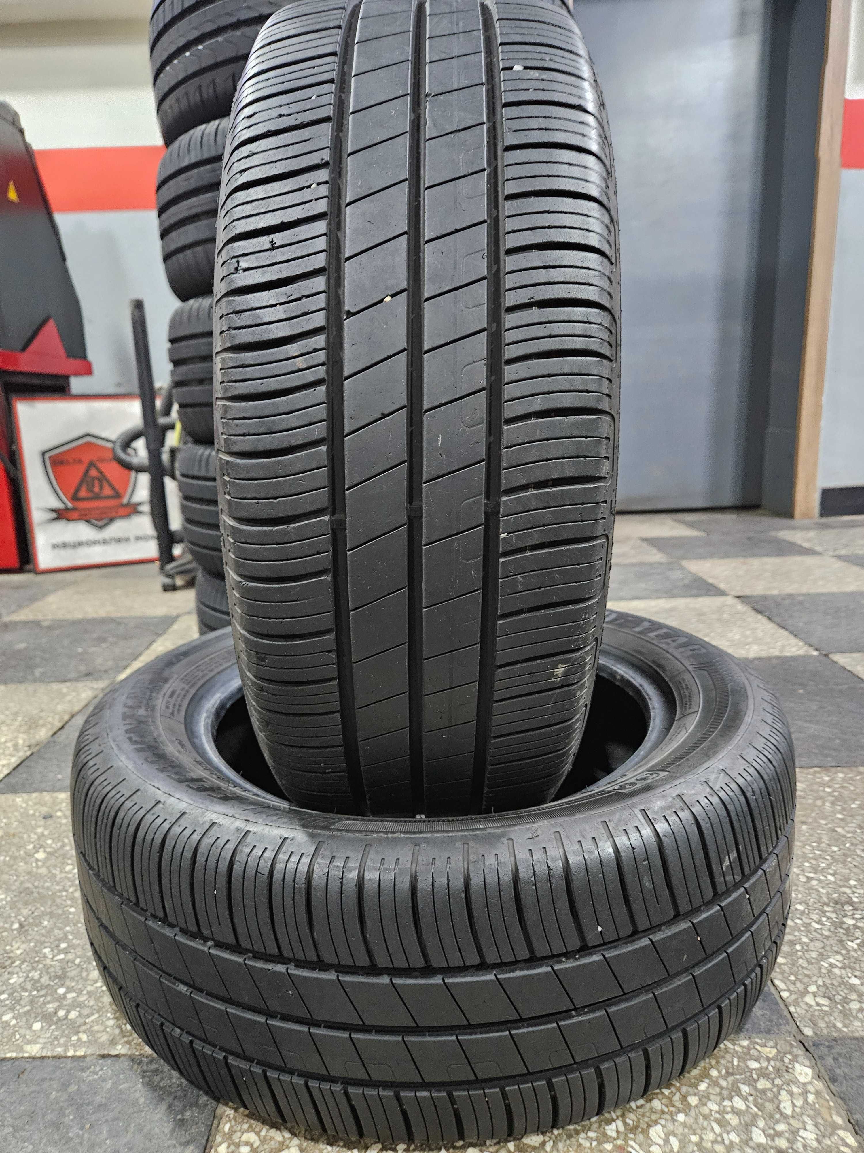 2бр 205/55/16 GOODYEAR 6,8мм грайфер дот:19г безплатен монтаж