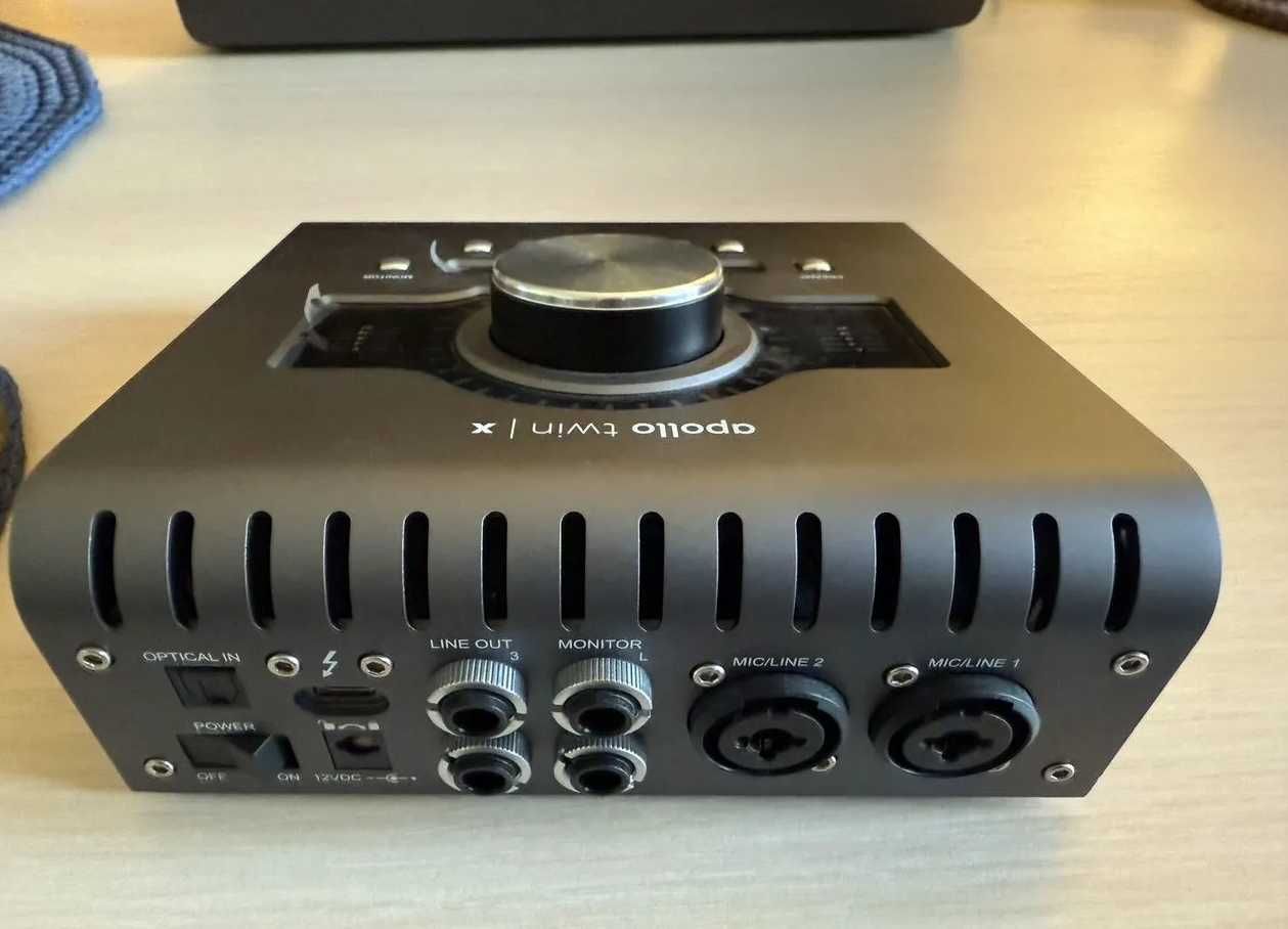 Universal audio Apollo twin x quad и uad satellite