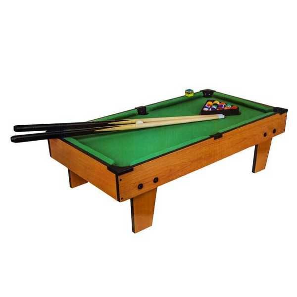 Дървен билярд Mercado Trade, За деца, 2 щеки