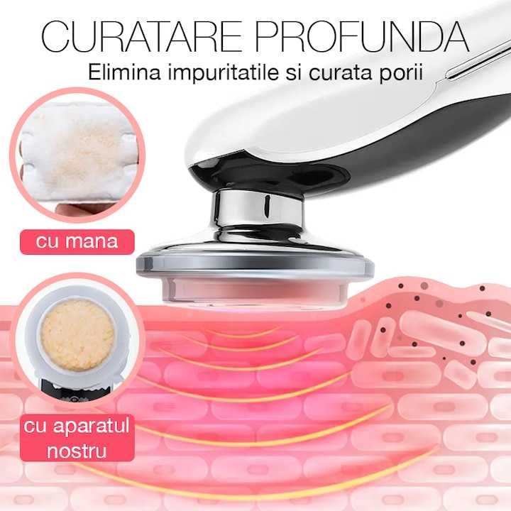 Aparat profesional pentru tratament facial si intinerirea pielii 7 în1