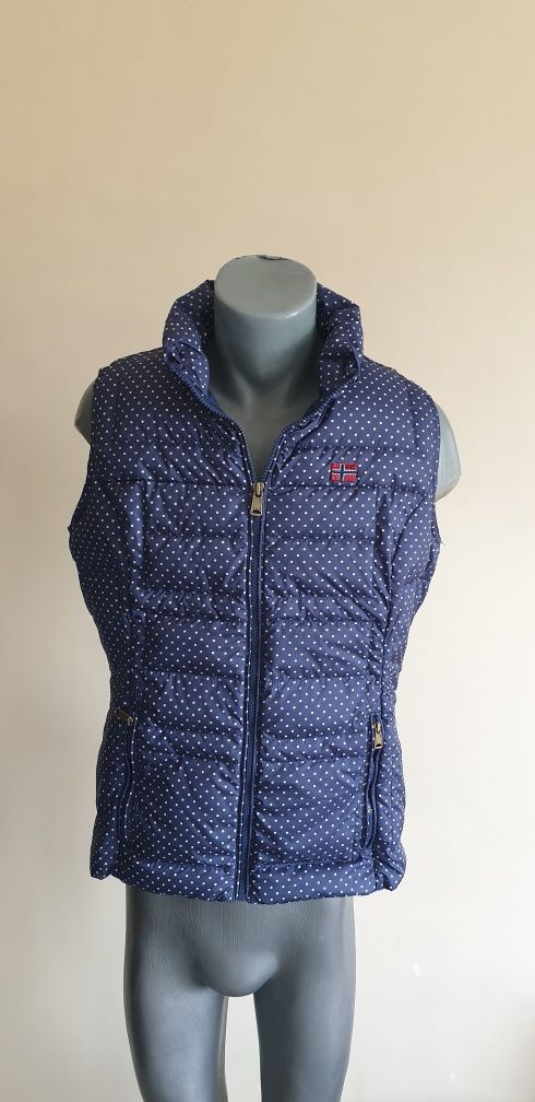 Napapijri Down Womens Vest Size L / XL ОРИГИНАЛ! Дамски Пухен Елек!