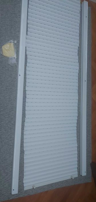 Rolete jaluzele exterioare plastic PVC 232 x 77 cm. usa balcon