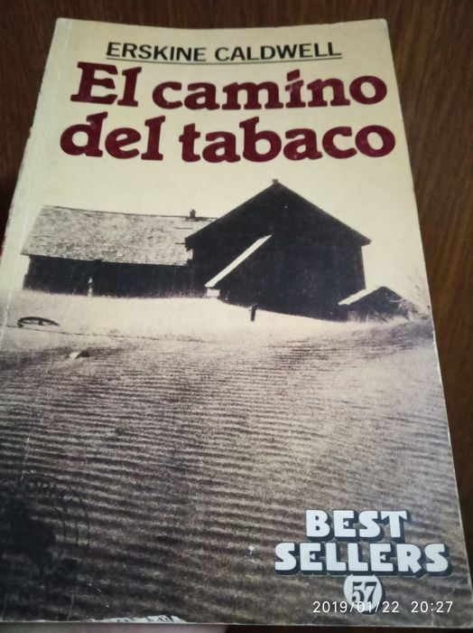 Vând cartea " El camino del tabaco " de Erskine Caldwell 5 lei