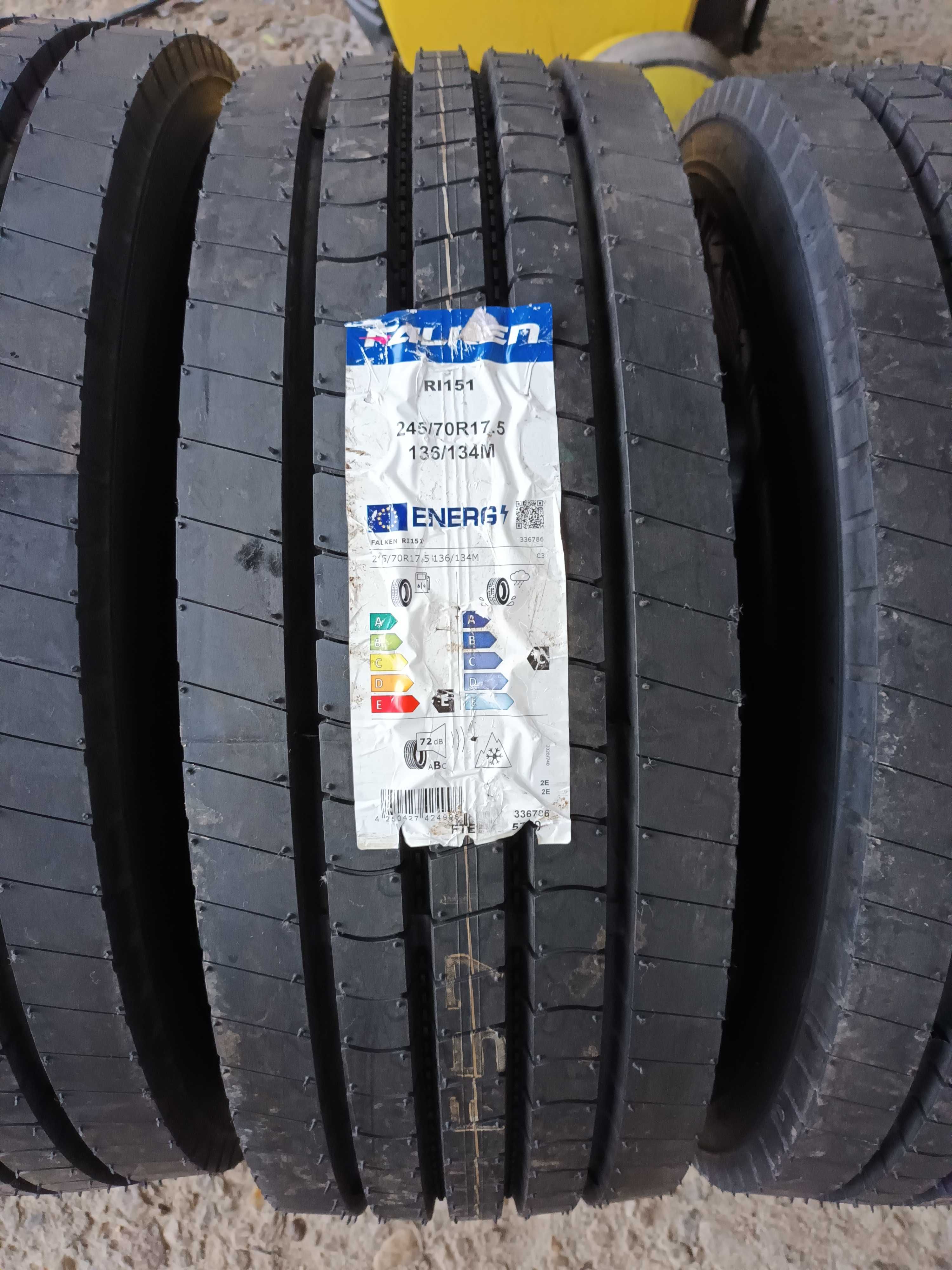 Нови тежкотоварни гуми 245/70 R17.5 Falken RI151 136/134M M+S Japan