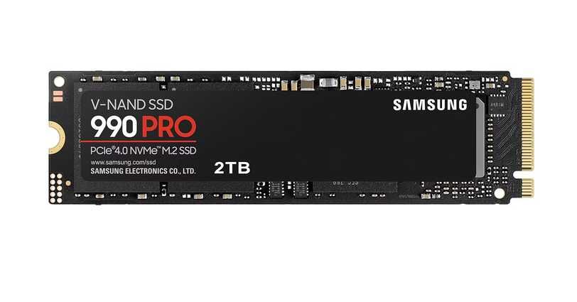 SSD Samsung 990 PRO 2TB, PCIe Gen 4.0 x4, NVMe, M.2.