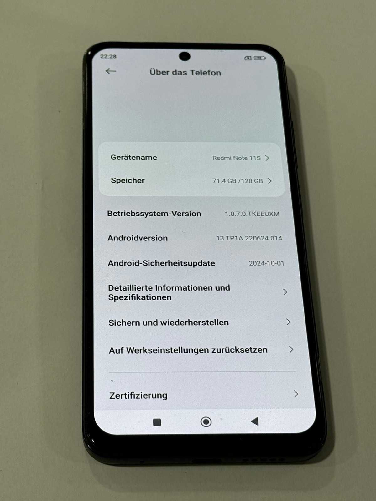 Продавам Redmi Note 11S 128gb
