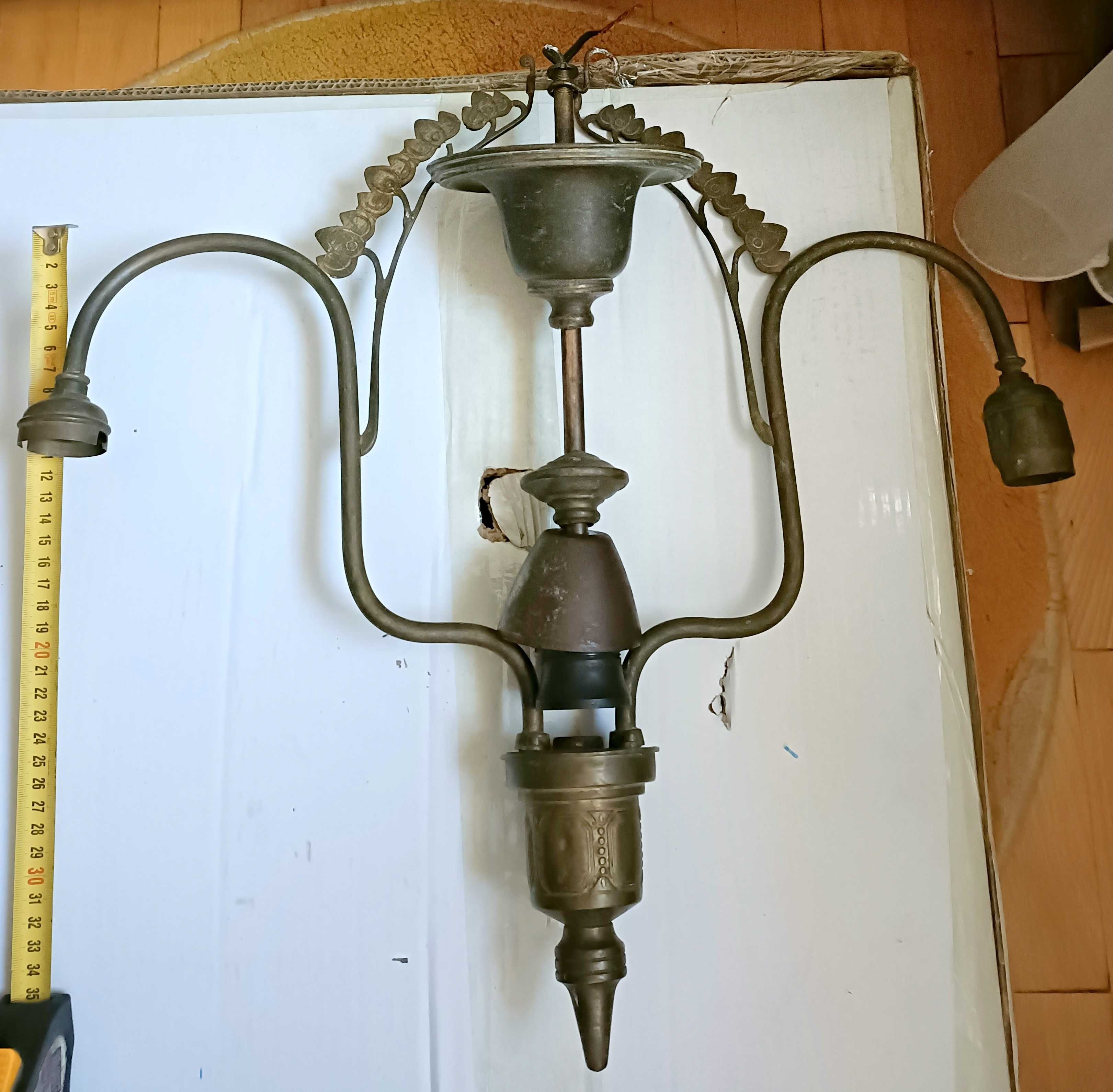 Candelabre vechi bronz si subansamble