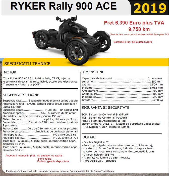 Ryker Rally 900 2019