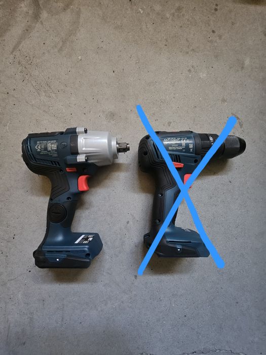 Pistol impact Bosch GDS 18V 450HC