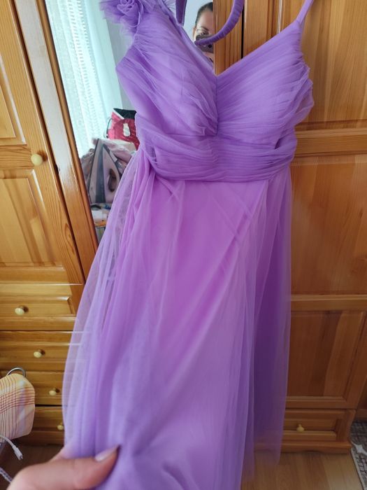 Официална рокля в лилаво