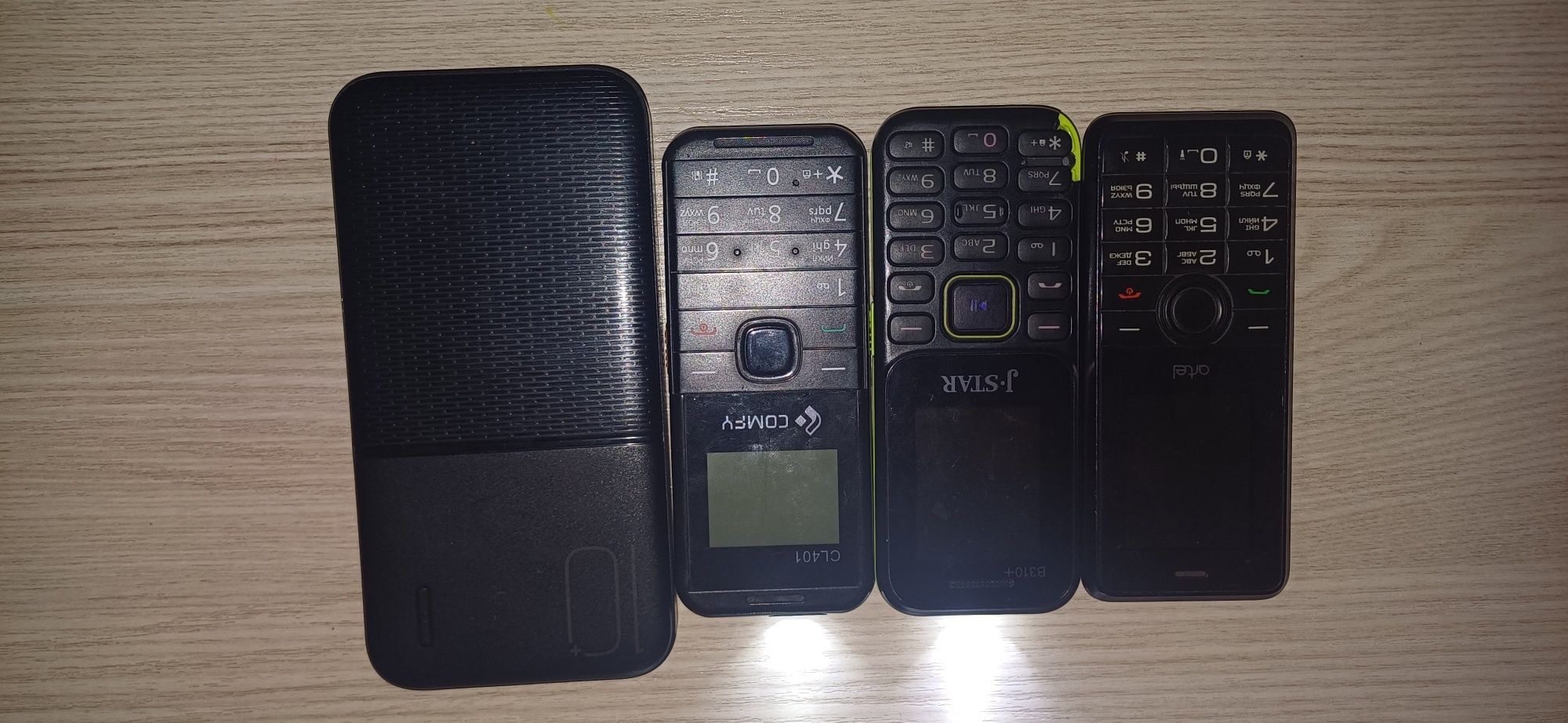 3 ta telfon 1ta akmulator