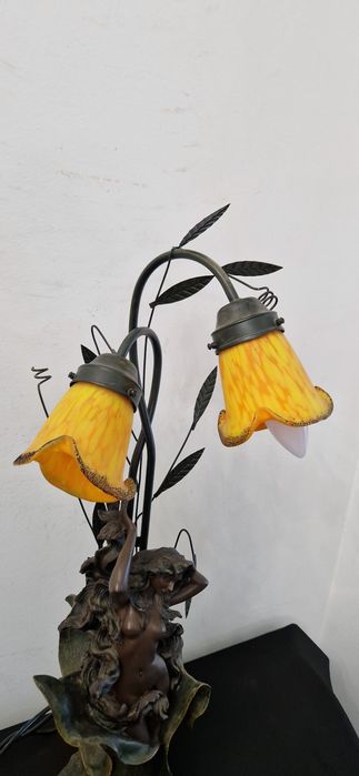 Lampa veioza Art Nouveau 70cm Deosebita