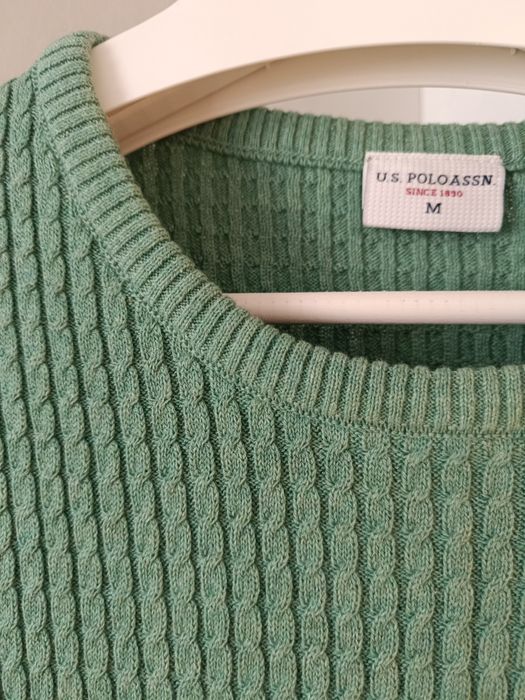 Дамски пуловер U.S. Polo Assn, размер M, чисто нов с етикет