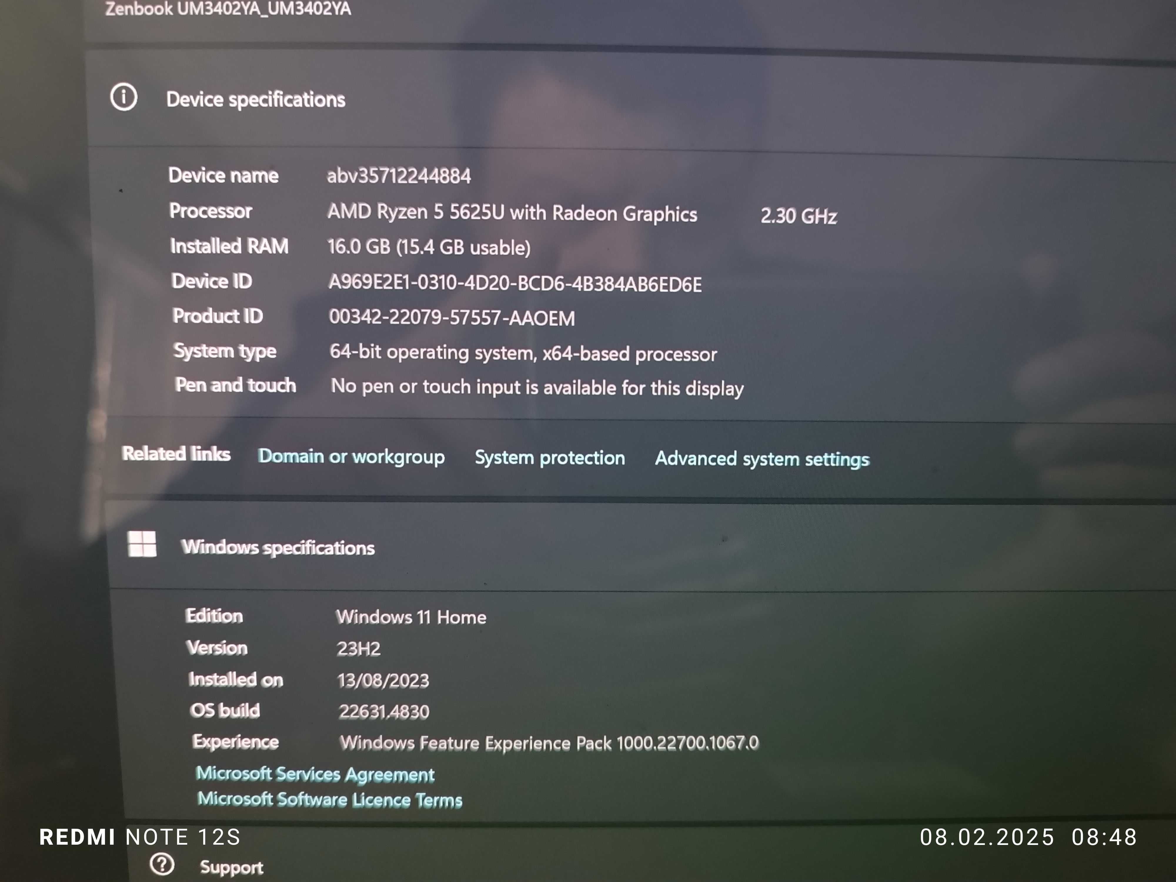 Asus Zenbook 14 OLED