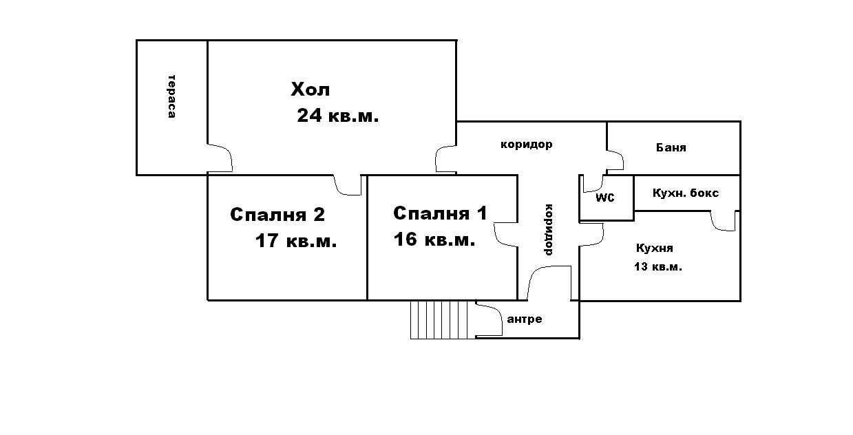Дава се под наем Етаж от къща в Сливен, Българка - 115 кв.м за 280.5 € - Снимка #15