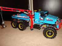 super model Lego Technic motorizat tractiune 6x6 teleghidat 42070