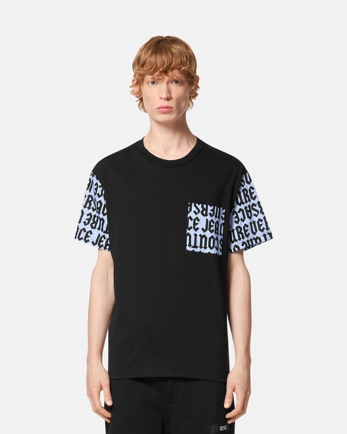 Мъжка тениска Versace Jeans Couture logomania T-shirt размери S, M