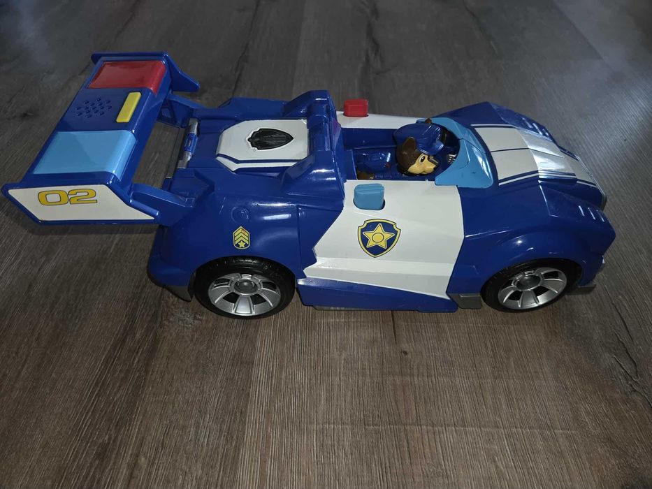 PAW PATROL Трансформиращата се полицейска кола на Чейс