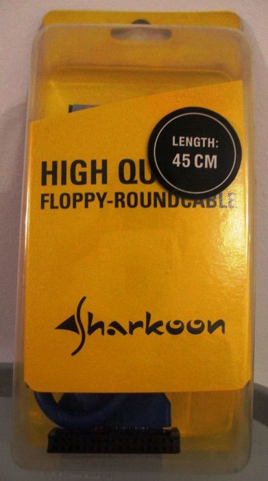 cablu floppy Sharkoon, 45 cm, nou, sigilat (20 buc.)