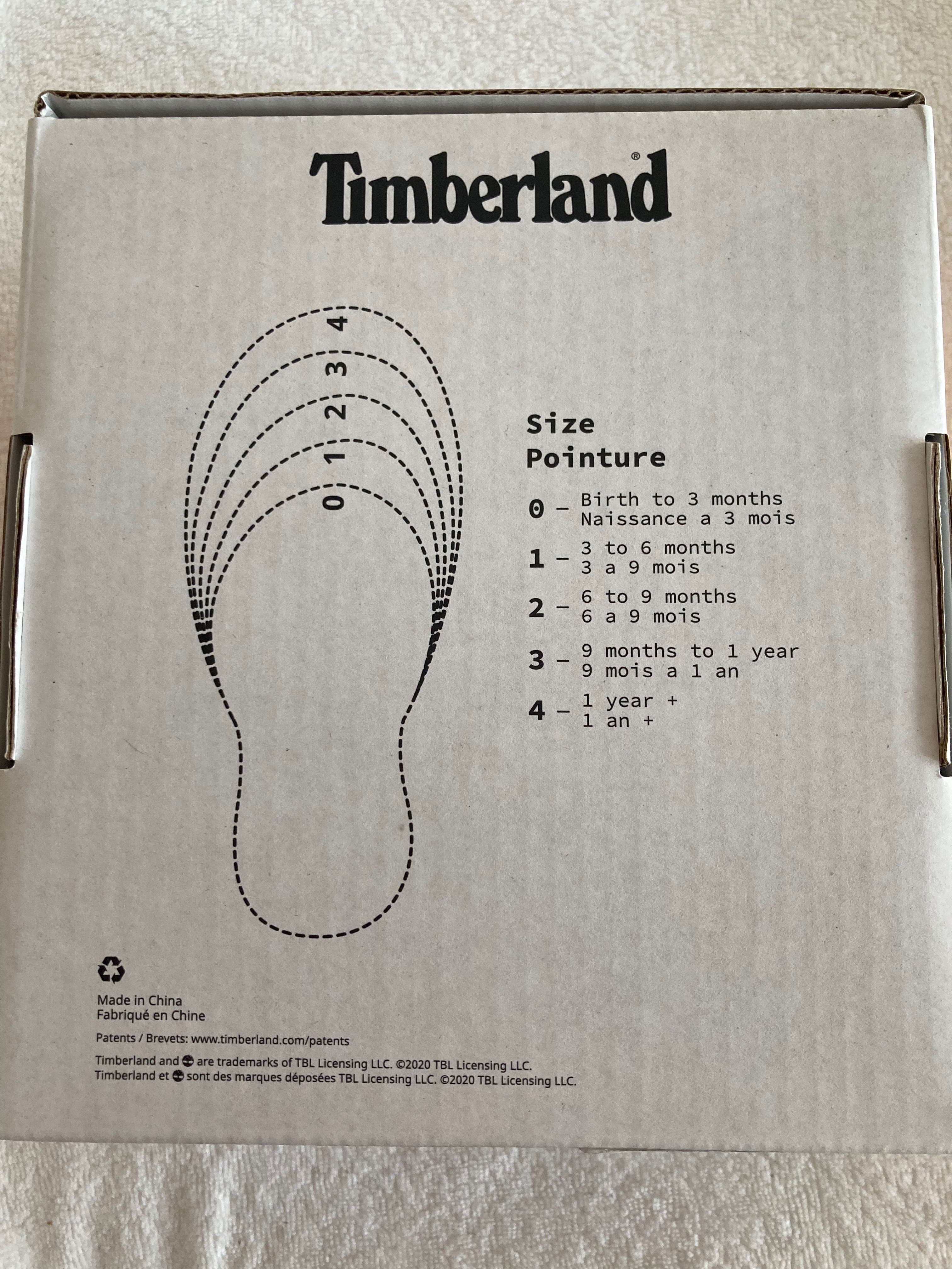 Бебешки ботуши Timberland розови 2 р-р