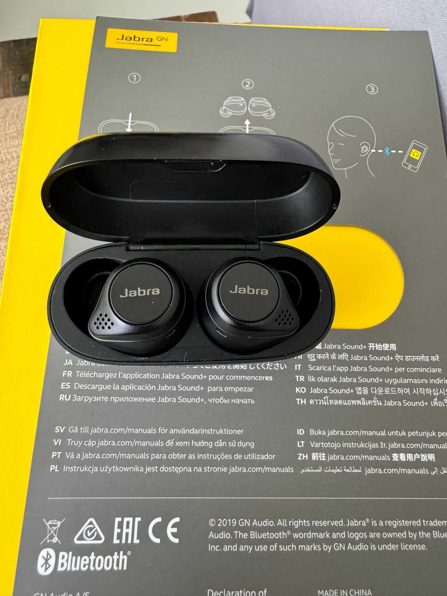 Casti Jabra 75 T Black