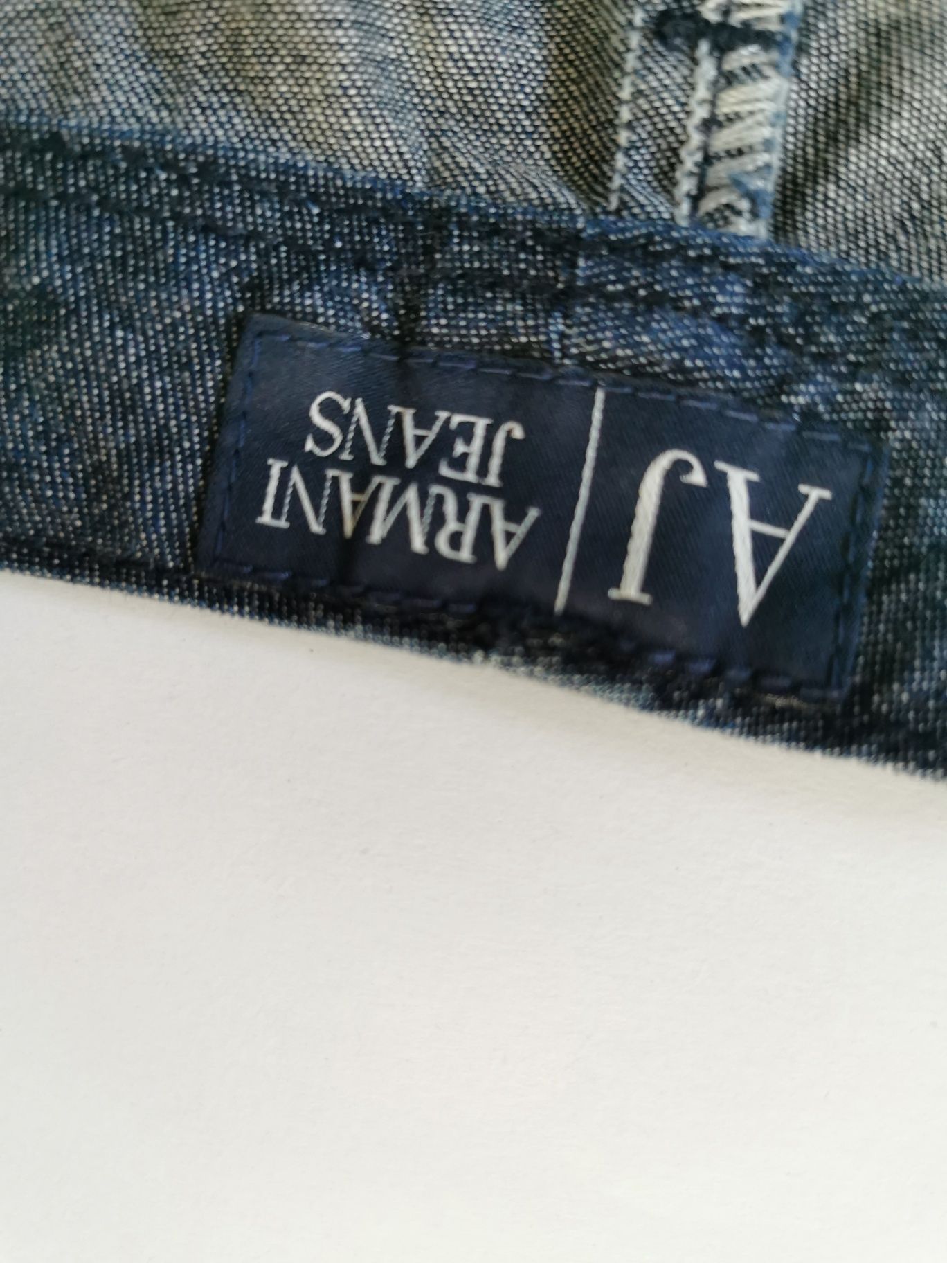 Fusta blugi Armani Jeans made in italy 40 ca noua