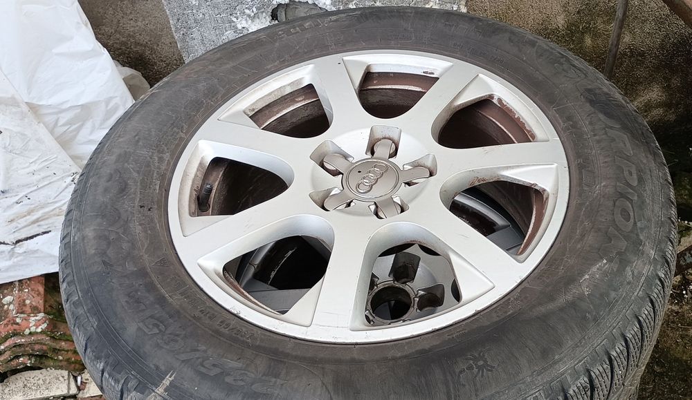 17"  5х112 със зимни гуми