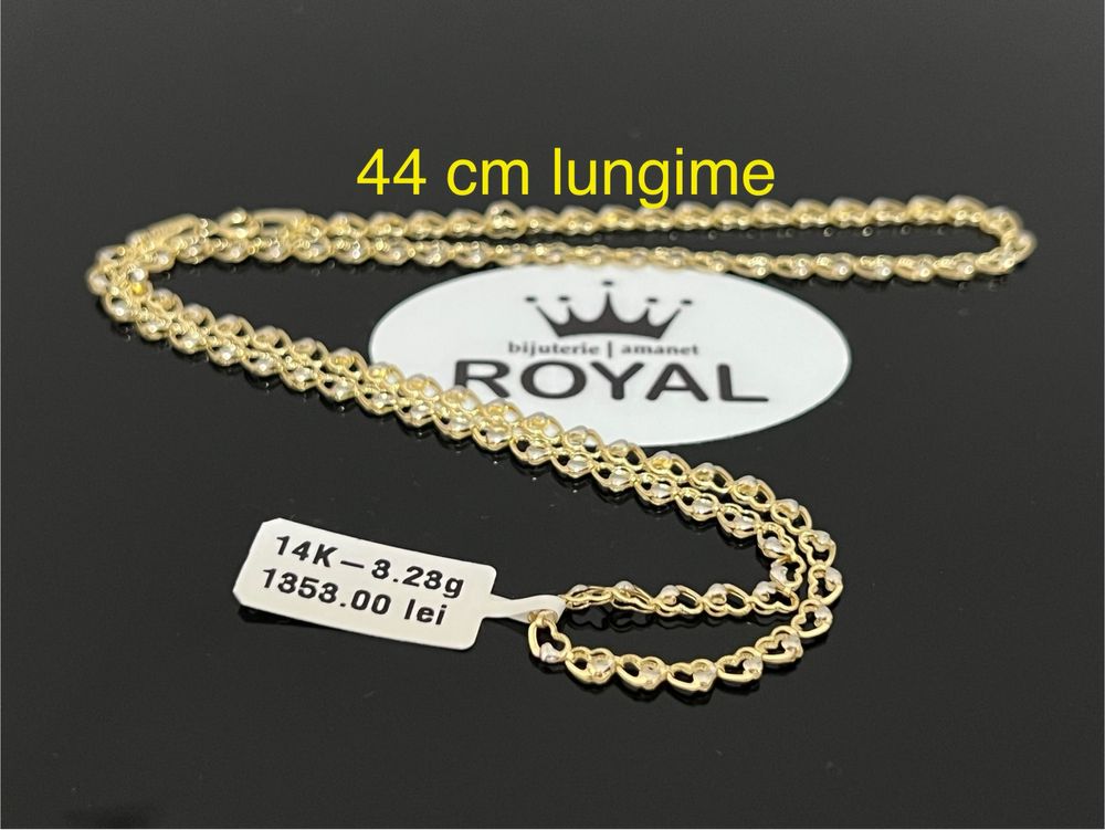 Bijuteria Royal CB : Colier damă aur 14k 3,23 grame