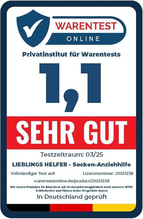 Обувалка за чорапи LIEBLINGS HELFER , Германия , 74см връзки, помощник