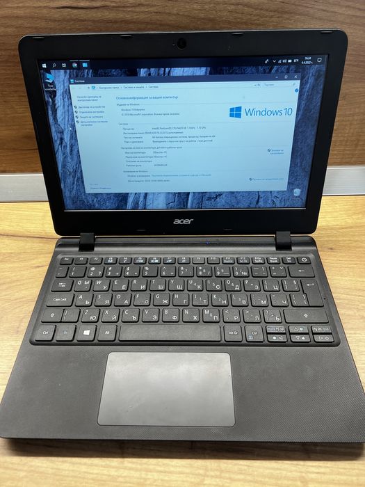 Лаптоп Acer Aspire ES1-132 Series SSD 32GB+ HDD 500GB
