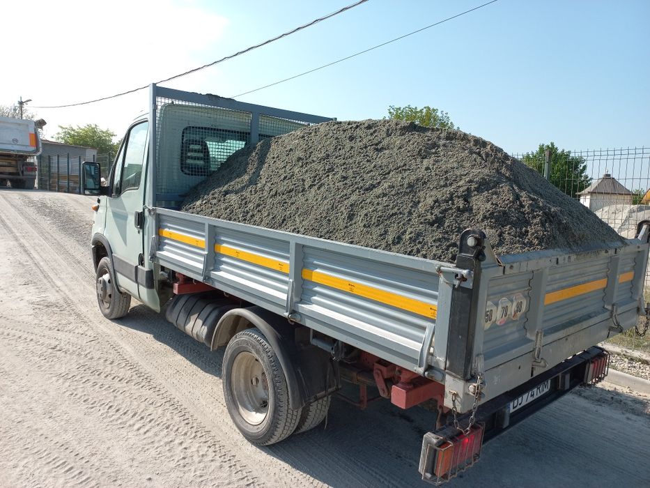 Nisip .50 ron...balastru .sort..lemne foc,buldozer,miniexcavator